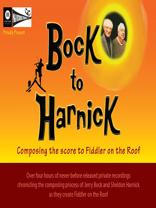 Title details for Bock to Harnick by Jerry Bock - Available
